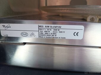 Lacno predám Whirlpool mikrovlnnú rúru spolu s digestorom - 3