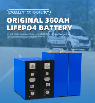 Nové LiFePo4 články Battero Tech 360Ah typ BT360 - 3