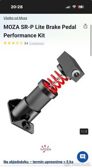 Moza SR-P Lite Brake Pedal Performance Kit - 3