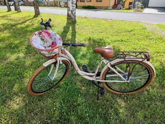 Dámsky Retro Bicykel LAVIDA Krémový 28" - 3