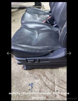 Sedacky Mitsubishi Outlander 2 generacia, 1 facelift 2009 - 3