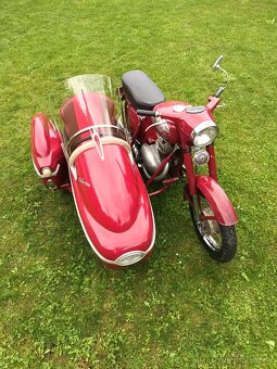 Jawa 350 se sajdou Velorex 560 - 3