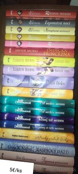 Ženské romány 5€/ks - 3