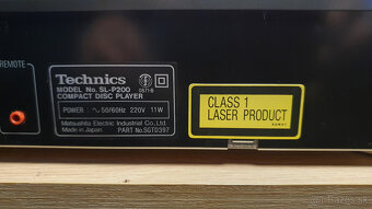 TECHNICS CD SL-P 200 - 3