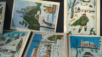 Josef Lada -staré pohľadnice - 3