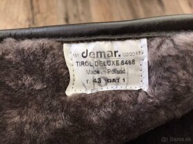 Pánske Poľovnícke čižmy Demar Tirol Deluxe veľkosť 43 - 3
