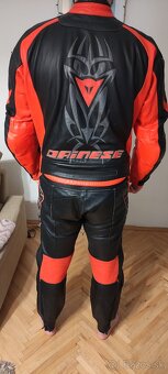 Dainese Pánska Moto Kombinéza 100% Koža 2 Diely veľ. 54 - 3