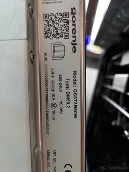 SMART Umývačka riadu Gorenje Superior GS673B60W - 3