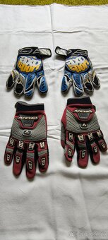 Motocrossové nohavice, dres, rukavice. - 3