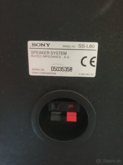 Reproduktorový system Sony SS-L80/L80H/L100V/L100VH - 3