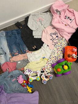 Balík dievcenskych detských veci 12-24m - 3