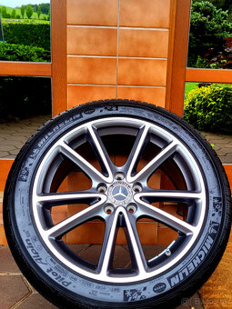 alu R18 5x112, ET33, orig. Mercedes CLS, (zimné pneu 245/45) - 3