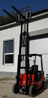 Nový Elektrický Vysokozdvižný Vozík , 2T, Triplex, - 3