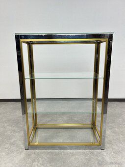 Luxusné dizajnové  - poličky chrom - 3