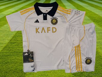 detský dres Cristiano Ronaldo – Al Nassr biely 25/26 - 3