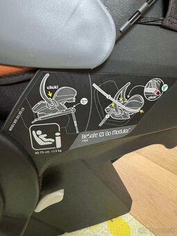Autosedačka Mima Izi Go 0-13kg Modular - 3