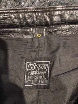 Moto kožené nohavice - 3