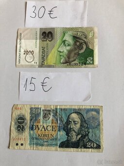 Staré bankovky 2. - 3