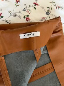 Orsay koženková sukňa - 3