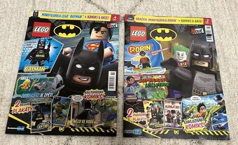 Lego BATMAN 3ks Minifigurky + 2ks Časopisy - 3