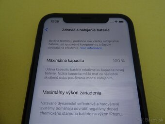iPhone 11 64GB BLACK - ZÁRUKA 1 ROK - 100% BATERIA - 3