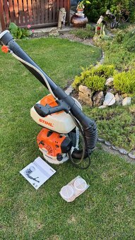 Postrekovač Stihl SR 200- chrbtový motorový rosič - 3