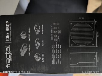 PC zdroj Fractal Ion 860P - 3
