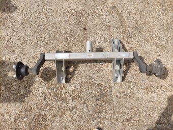 Knott VG 7 naprava na vozik, nebrzdena, vysoke konzoly - 3