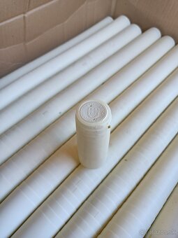 Zátky, štuple, šrobovací uzáver, termokapsle na flaše - 3