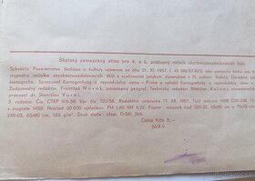 Starý školský zemepisný atlas - 3