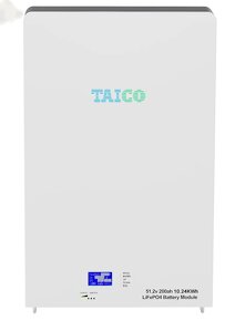 LifePo4 batérie fotovoltaika TAICO 5,12kw - 10,24 kw - 3
