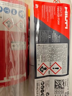 Predám flexibilnú protipožiarnu penu HILTI CFS-F FX - 3