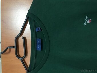NOVÉ GANT originál vojenská zelena pánske tricko L/XL - 3