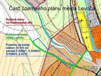 NA PREDAJ: Investičné stavebné pozemky, Levoča - 3