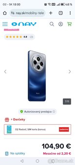 Predám 2 kusy Mobilný telefón Xiaomi Redmi 14C 4 GB / 128 GB - 3