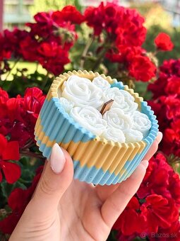 Aromatická sviečka v akrylovom svietniku, bez viečka - 3