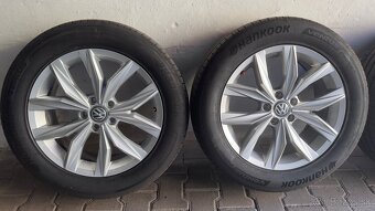 Sada originál kolies VW Kingston 5x112 R18 + pneu Hankook - 3