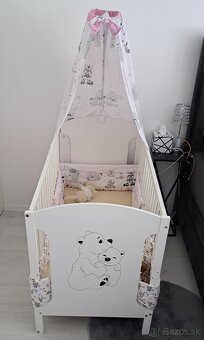 Detská postieľka bez matracu - 3