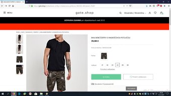 Kraťasy Gate, Reserved, Cropp, HM - 3