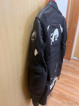 Dámska kožená bunda na Moto - 3