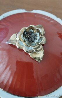 Starožitná porcelánová dóza - 3