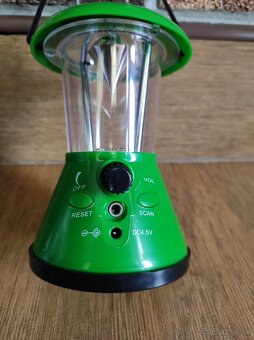 Kempingové svetlo s rádiom - 3