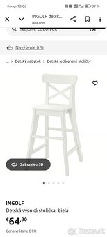 Detská stolička Ikea Ingolf - 3