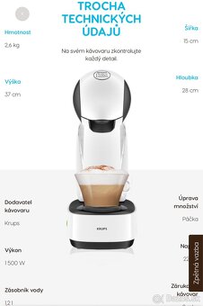 Nescafé Dolce Gusto by Krups – kapslový kávovar - 3