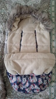 Fusak do kočíka a rukávnik s kožušinkou BABYMATEX - 3