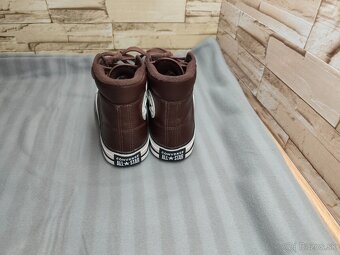 Converse 39 - uni hnedé kožené topánky - 3