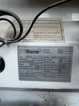 Predám kotol, bojler a expanznú nádobu Protherm - 3