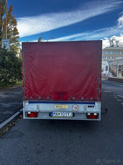 Predám prívesný vozík s plachtou - 3