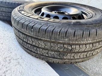 VW Crafter,MAN TGE disky zátaž 1200kg+zimné pneu 235/65 R16C - 3