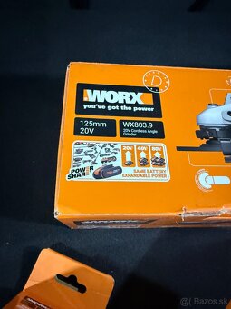 uhlová brúska WORX 20V 125mm - 3